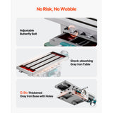 Compound Milling Machine Worktable 450x170mm 2 Axis Cross Slide Drill Vice