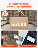 Packing Tape 18 Rolls 65 Yards Heavy Duty Clear Packing Tapes 2.7 Mil
