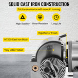 BS-0 Dividing Head 5 Inch, Precision Dividing Head Set with 5" 3-jaw Chuck & Tailstock Dividing Plates for Milling Machine