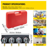 Fuel Vacuum Carburetor Synchronize Tool Kit Fuel Vacuum Carburetor Synchronizer carb sync Gauge Set with Rubber Hose