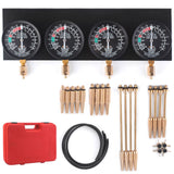 Fuel Vacuum Carburetor Synchronize Tool Kit Fuel Vacuum Carburetor Synchronizer carb sync Gauge Set with Rubber Hose