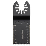100PCS Oscillating Saw Blades, Quick Release Multitool Blades Kit, HCS Tool Blades for Wood Plastic, Compatible with Dewalt Dremel Fein Worx Bosch Makita Milwaukee
