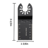 100PCS Oscillating Saw Blades, Quick Release Multitool Blades Kit, HCS Tool Blades for Wood Plastic, Compatible with Dewalt Dremel Fein Worx Bosch Makita Milwaukee