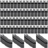 100PCS Oscillating Saw Blades, Quick Release Multitool Blades Kit, HCS Tool Blades for Wood Plastic, Compatible with Dewalt Dremel Fein Worx Bosch Makita Milwaukee