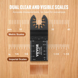 50PCS Oscillating Saw Blades, Universal Quick Release Oscillating Saw Blades, Multitool Tool Blades for Wood Plastic Aluminum, Fit Dewalt Bosch Milwaukee Hitachi Chicago Craftsman