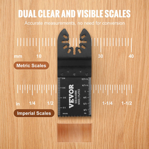 50PCS Oscillating Saw Blades, Universal Quick Release Oscillating Saw Blades, Multitool Tool Blades for Wood Plastic Aluminum, Fit Dewalt Bosch Milwaukee Hitachi Chicago Craftsman