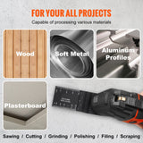50PCS Oscillating Saw Blades, Universal Quick Release Oscillating Saw Blades, Multitool Tool Blades for Wood Plastic Aluminum, Fit Dewalt Bosch Milwaukee Hitachi Chicago Craftsman