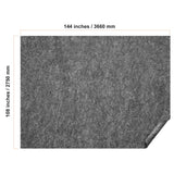 Rug Pad Gripper 9' x 12' Protective Carpet Pad 0.47" Thick for All Floors