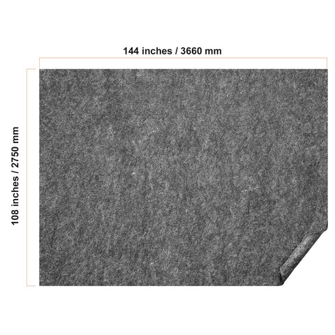 Rug Pad Gripper 9' x 12' Protective Carpet Pad 0.47" Thick for All Floors