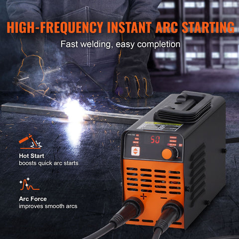 ARC Stick Welder 220V 120A 2-in-1 Lift TIG Welding Machine Hot Start