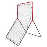 Baseball And Softball Rebounder Net, 3 x 4.5 ft PitchBack Baseball Pitching Nest, 3-Way Baseball, Softball Pitchback Net, Fielding Trainer, Bounce Back Net for Fielding/Throwing Practice