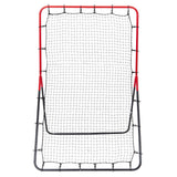 Baseball And Softball Rebounder Net, 3 x 4.5 ft PitchBack Baseball Pitching Nest, 3-Way Baseball, Softball Pitchback Net, Fielding Trainer, Bounce Back Net for Fielding/Throwing Practice