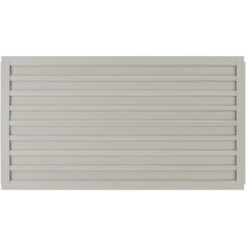 VEVOR Slatwall Panels, 121.9 x 30.48 cm Gray Garage Wall Panels (Set of 2 Panels), Heavy Duty Garage Wall Organizer Panels Display Perfect for Retail Store, Garage Wall, and Craft Storage Organization