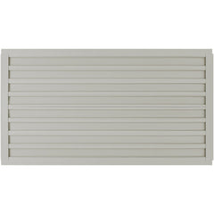 VEVOR Slatwall Panels, 121.9 x 30.48 cm Gray Garage Wall Panels (Set of 2 Panels), Heavy Duty Garage Wall Organizer Panels Display Perfect for Retail Store, Garage Wall, and Craft Storage Organization