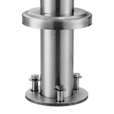 39.4in Handrails for Outdoor Steps 2 Crossbars Staircase for Porch Deck