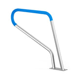 Pool Handrail 39 x 32 inch Stainless Steel with Base Plate for Spas
