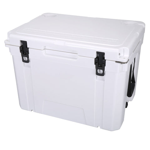 Insulated Portable Cooler, 65 qt, Holds 65 Cans, Ice Retention Hard Cooler with Heavy Duty Handle, Ice Chest Lunch Box for Camping, Beach, Picnic, Travel, Outdoor, Keeps Ice for up to 6 Days