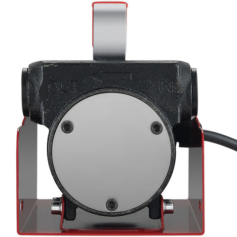 Fuel Transfer Pump, 12V DC, 10 GPM, 8 m Lift, Portable Electric Diesel Transfer Extractor Pump Kit with Automatic Shut-off Nozzle, Delivery & Suction Hose for Diesel, Kerosene, Transformer Oil