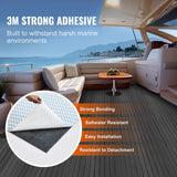 Boat Flooring, EVA Foam Boat Decking 94.5" x 23.6", Non-Slip Self-Adhesive Flooring, 15.5 sq.ft Marine Carpet for Boats, Yacht, Pontoon, Kayak Decking