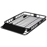 Roof Rack Cargo Basket 200 LBS 51"x36"x5" for SUV Truck with Luggage Bag