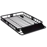 Roof Rack Cargo Basket 200 LBS 51"x36"x5" for SUV Truck with Luggage Bag