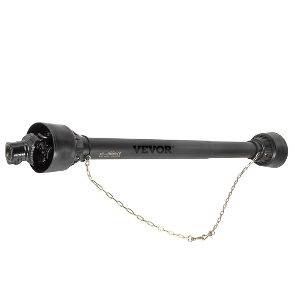 VEVOR PTO Shaft PTO Drive Shaft 1-3/8" x 6 Spline Ends Round End T4 43"-61"