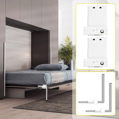 VEVOR DIY Murphy Bed Springs Mechanism Hardware Kit Horizontal for Twin Size Bed