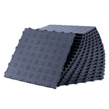 Garage Tiles Interlocking, 12 x 12 x 0.53 inch 25 Pack Garage Floor Covering Tiles, Non-Slip Double-Sided Texture Garage Flooring Tiles, for Garages, Basements, Repair Shops, Graphite Gray