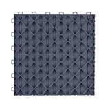 Garage Tiles Interlocking, 12 x 12 x 0.53 inch 25 Pack Garage Floor Covering Tiles, Non-Slip Double-Sided Texture Garage Flooring Tiles, for Garages, Basements, Repair Shops, Graphite Gray