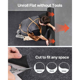 Waterproof Garage Floor Mat for Under Car, Non-slip 2 x 2.6 M Compact Size Heavy Duty Containment Mat, Protects Garage Floor from Water, Mud and Oil, For Garages,Greenhouses,Entrance