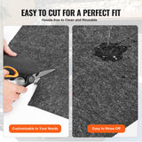 Garage Floor Mat, 2.28 x 6.1 M Waterproof Protection from Water,Snow, Rain,Mud and Oil for Cars, Non-slip Heavy Duty Containment Mat with TPE Anti-Leak Backing & Easy to Clean & Cuttable
