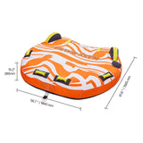Towable Tube for Boating 1-2 Riders Inflatable Boat Tubes and Towables