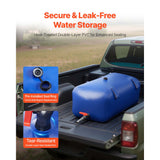 Water Storage Bladder 113L Large Capacity Water Bag, Portable & Collapsible Soft Waters Container, Leakproof & Tear-Resistant PVC Emergency Waters Storage Tank for RV Truck & Outdoor Use