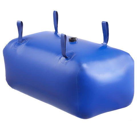 Water Storage Bladder 113L Large Capacity Water Bag, Portable & Collapsible Soft Waters Container, Leakproof & Tear-Resistant PVC Emergency Waters Storage Tank for RV Truck & Outdoor Use