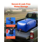Water Storage Bladder 240L Large Capacity Water Bag, Portable & Collapsible Soft Waters Container, Leakproof & Tear-Resistant PVC Emergency Waters Storage Tank for RV Truck & Outdoor Use