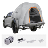 SUV Camping Tent, 8'-8' SUV Tent Attachment for Camping with Rain Layer and Carry Bag, PU2000mm Double Layer Truck Tent, Accommodate 6-8 Person, Rear Tent for Van Hatch Tailgate