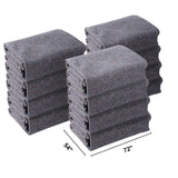 Moving Blankets, 1829 x 1372 mm, 12 kg/dz Weight, 12 Pack, Professional Recycled Cotton Packing Blanket, Large Heavy Duty Shipping Mover Pads Perfect for Protecting Furniture, Floors, Appliances