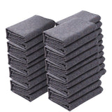 Moving Blankets, 1829 x 1372 mm, 12 kg/dz Weight, 12 Pack, Professional Recycled Cotton Packing Blanket, Large Heavy Duty Shipping Mover Pads Perfect for Protecting Furniture, Floors, Appliances