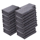 Moving Blankets, 1829 x 1372 mm, 12 kg/dz Weight, 12 Pack, Professional Recycled Cotton Packing Blanket, Large Heavy Duty Shipping Mover Pads Perfect for Protecting Furniture, Floors, Appliances