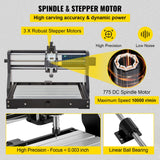 CNC 3018 Pro CNC 3018 300×180×45 mm CNC Machine GRBL Control Mini Engraver with Offline Controller 3 Axis Engraving Machine for Carving Milling Plastic, Acrylic, PVC and Wood