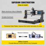 CNC 3018 Pro CNC 3018 300×180×45 mm CNC Machine GRBL Control Mini Engraver with Offline Controller 3 Axis Engraving Machine for Carving Milling Plastic, Acrylic, PVC and Wood