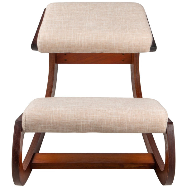 Vevor Ergonomic Kneeling Chair Wooden Neck Pain Relief Relieve Fatigue Wood Stool