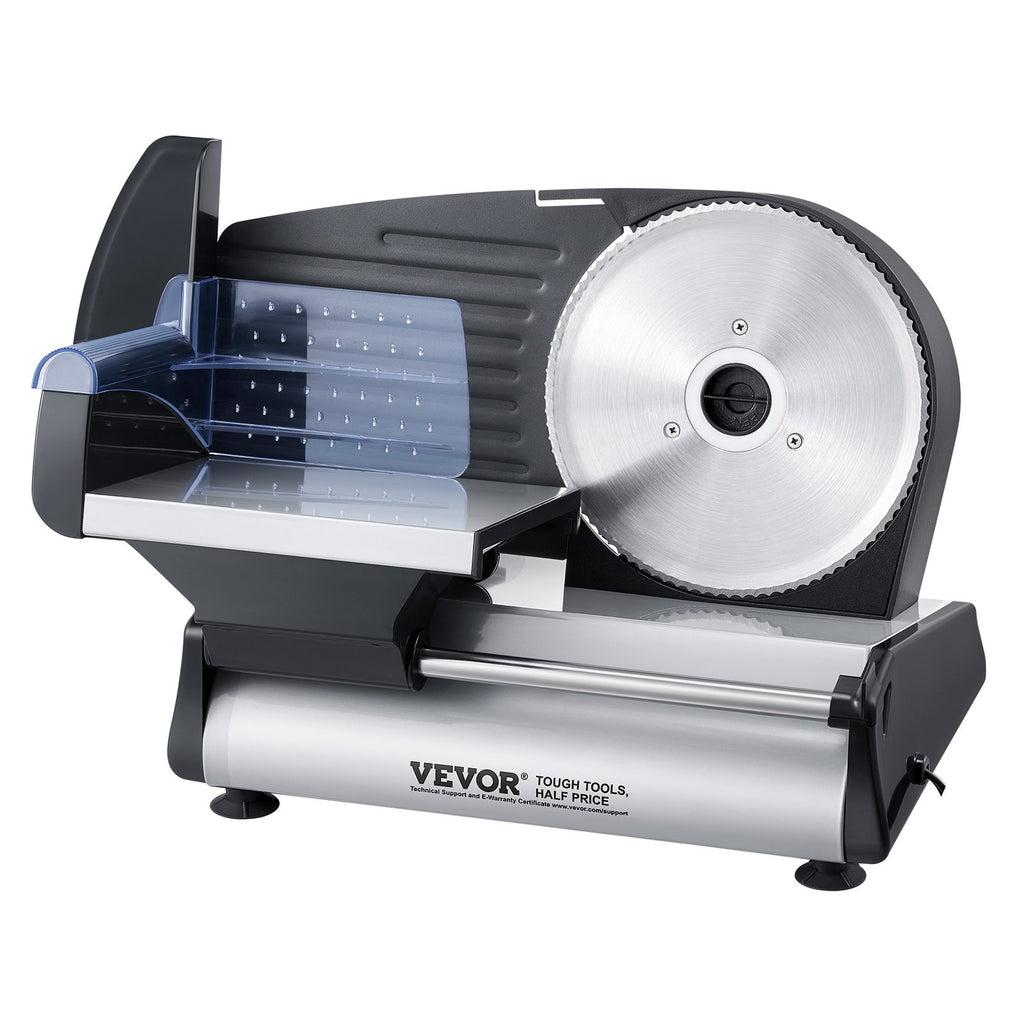 Meat Slicer 180W 190 mm Electric Deli Food Slicer for Meat Bread Cheese