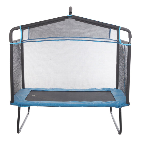 VEVOR 6FT Trampoline for Kids, 72" Indoor/Outdoor Toddlers Trampoline, Mini Baby Trampoline with Safety Enclosure Net, Gymnastics Bar, Hammock, Recreational Trampoline Birthday Gift for 3+ Years Kids