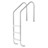 Stainless Steel Pool Ladder 3-Step & 2 Handrails for 1219.2-1371.6 mm Pool