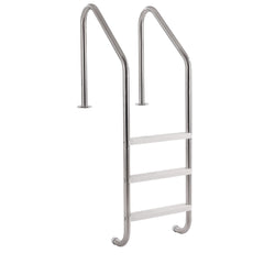 VEVOR Stainless Steel Pool Ladder 3-Step & 2 Handrails for 1219.2-1371.6 mm Pool