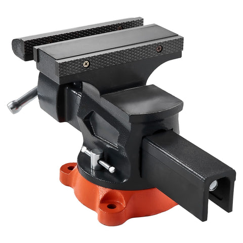 203 mm Bench Vice Multipurpose Heavy Duty Ductile Iron Swivel Locking Base