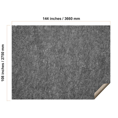 Non Slip Rug Pad Gripper 9' x 12' Carpet Mat 0.24" Thick for All Floor