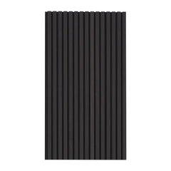 VEVOR Wood Slat Acoustic Panels 23.6 x 47.2 inch for Modern Wall Decor Black Oak