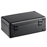 Graded Card Storage Box, 4 Slots, Graded Sports Cards Holder Carrying Case with Coded Lock Foam Dividers, for 108 PSA Graded Cards 76 BGS Cards 84 SGC Cards 388 Top Loaders or 999+ Loose Cards